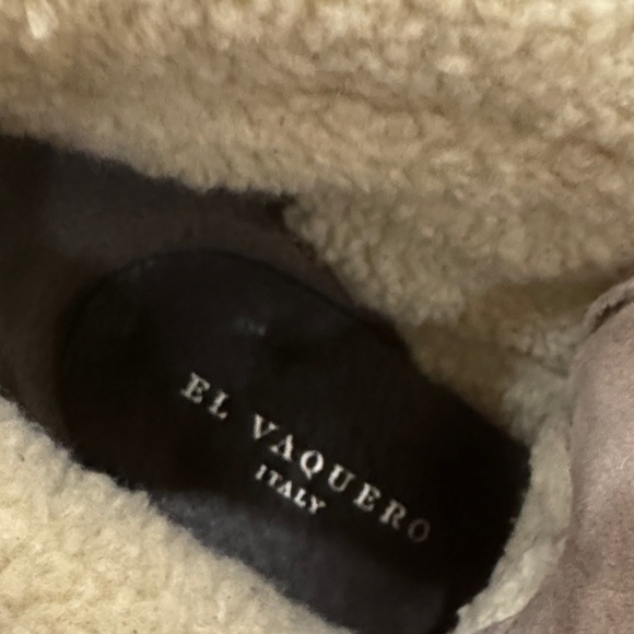 El Vaquero Studded Fringe Lace-Up Boots - Picture 7 of 7